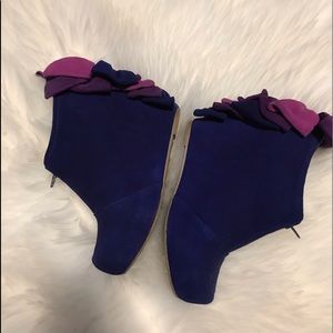 Jeffrey campbell Booties with bowties in back